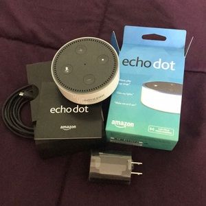 echo dot 2nd generation white